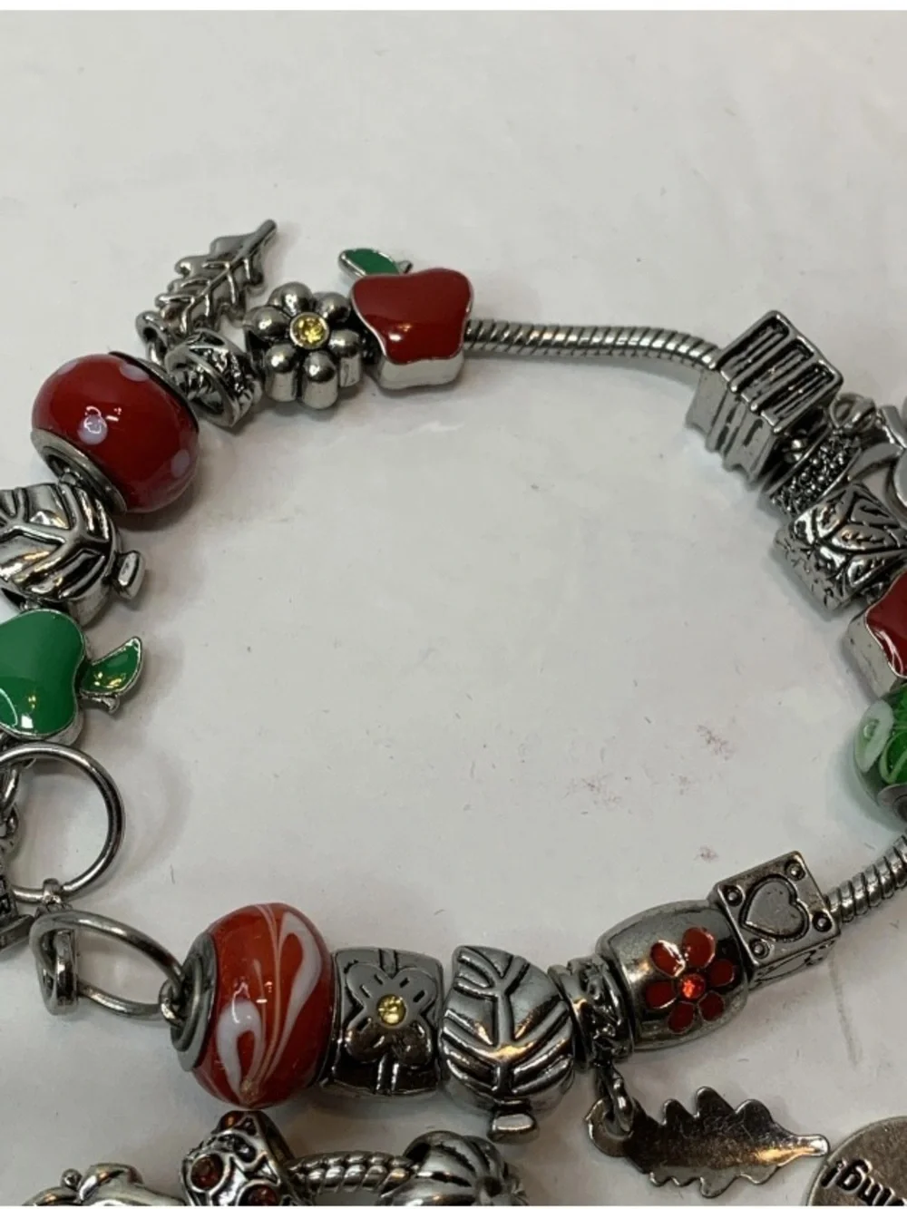 Retro Willabee and Ward Month Charm Bracelets Lot Sept Oct Nov Dec